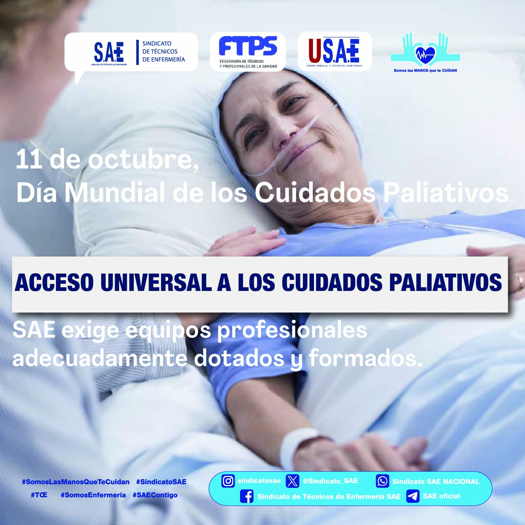 ES NECESARIO INCREMENTAR EL NÚMERO DE PROFESIONALES PARA GARANTIZAR UN ACCESO UNIVERSAL A LOS CUIDADOS PALIATIVOS