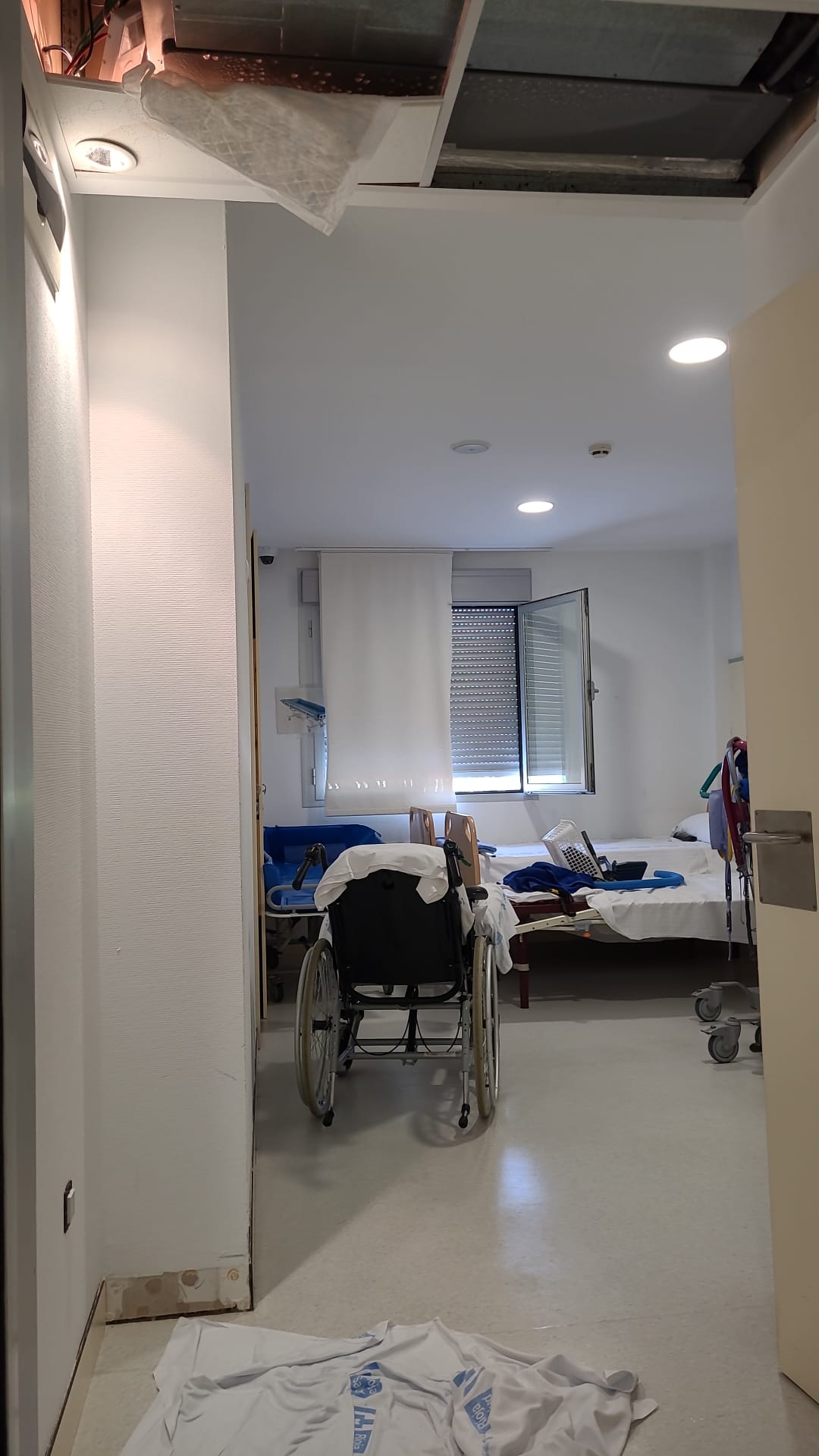 LA DIRECCIÓN DEL CENTRO DE SALUD MENTAL ALBELDA MANTIENE LAS INSTALACIONES EN CONDICIONES DE ABANDONO     