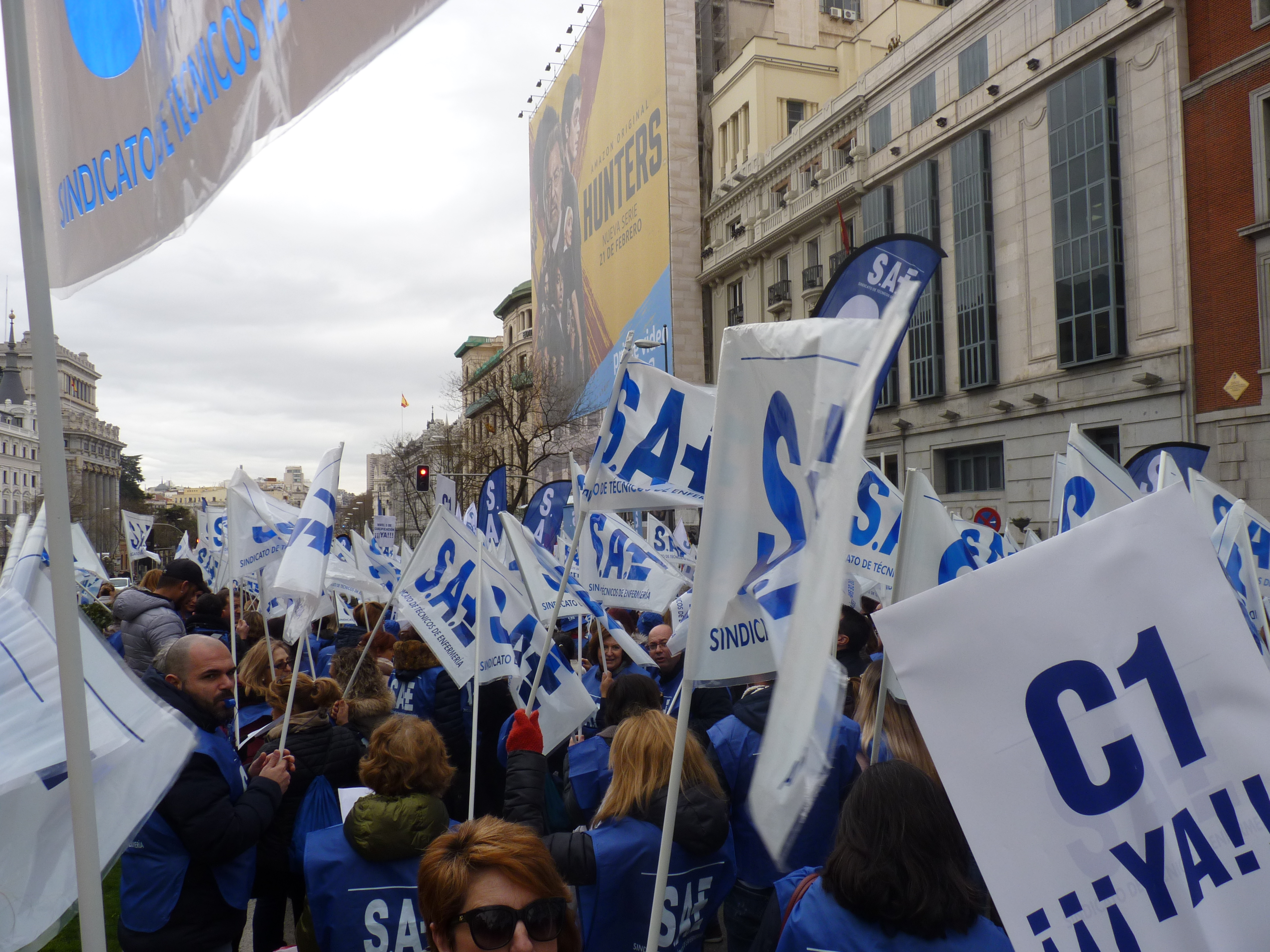 SAE Y TECNOS SE ADHIEREN A LA HUELGA INDEFINIDA EN SANIDAD POR EL ESTATUTO MARCO
