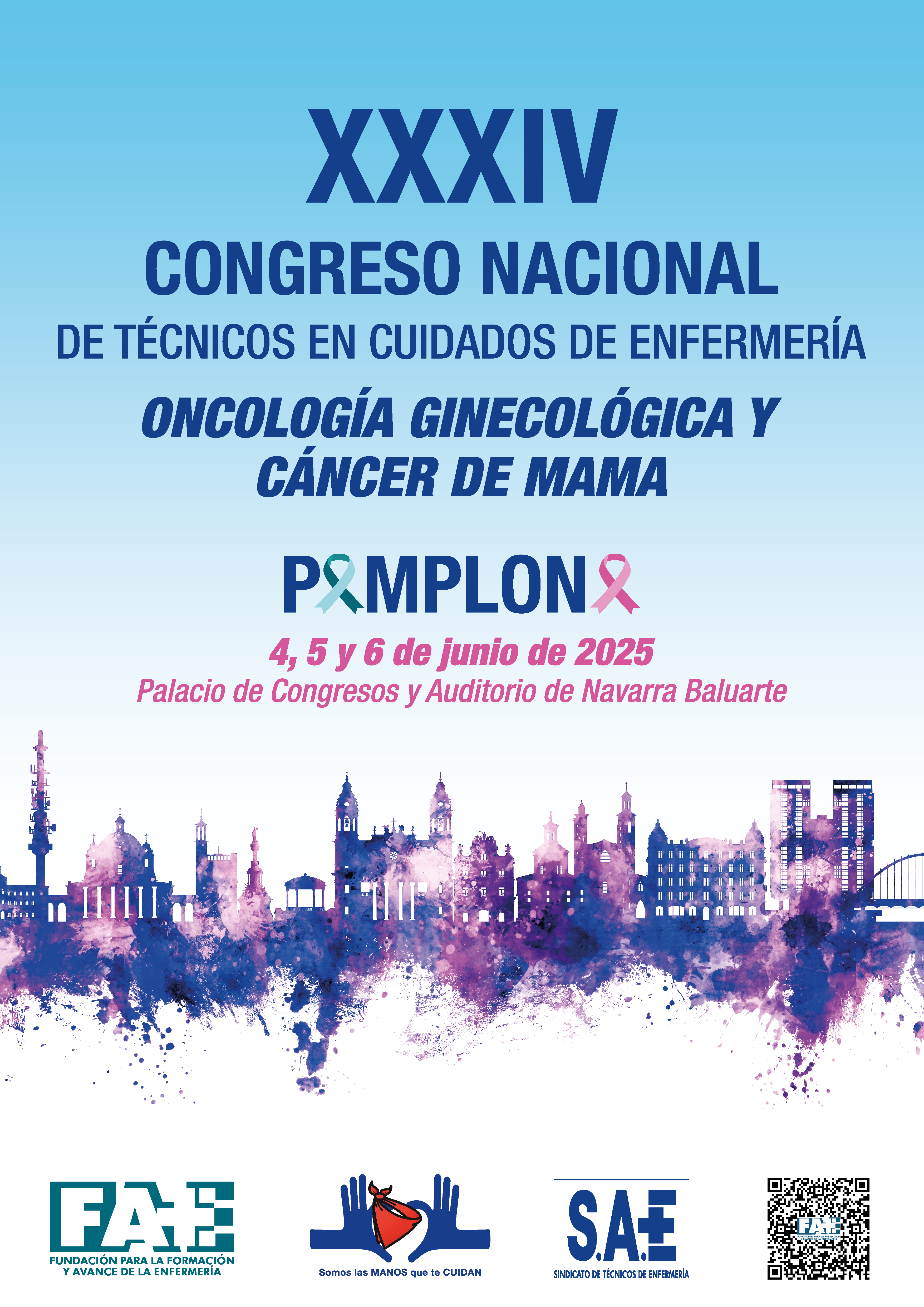 EL CONSEJERO DE SALUD DE NAVARRA INAUGURA MAÑANA EN PAMPLONA EL XXXIV CONGRESO NACIONAL DE TÉCNICOS EN CUIDADOS DE ENFERMERÍA