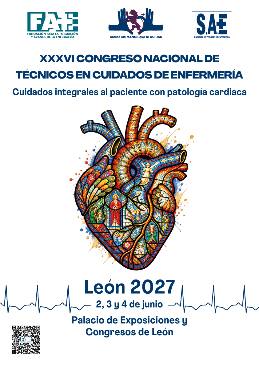 XXXVI Congreso Nacional de Técnicos en Cuidados de Enfermería - León 2027