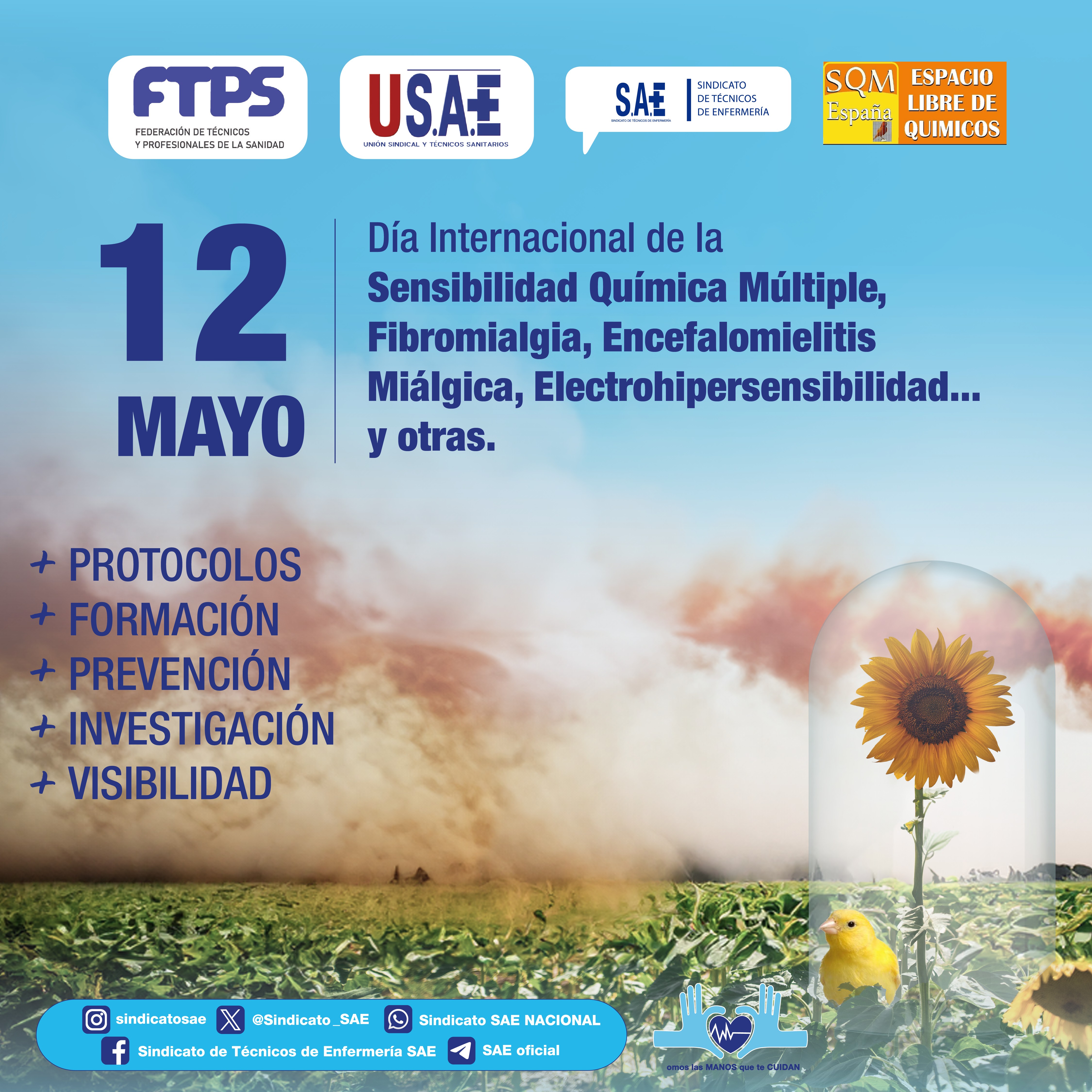 MÁS FORMACIÓN, MEJORES PROTOCOLOS, INVERSIÓN EN INVESTIGACIÓN, ACCIONES PREVENTIVAS Y VISIBILIDAD SON LAS PETICIONES DE LOS PACIENTES