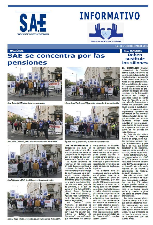 Informativo Acción Sindical SAE