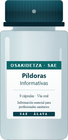 PÍLDORAS INFORMATIVAS OSAKIDETZA-SAE