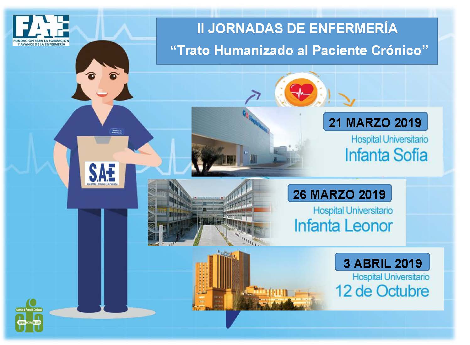 Jornada de Enfermería en el Hospital Infanta Sofía